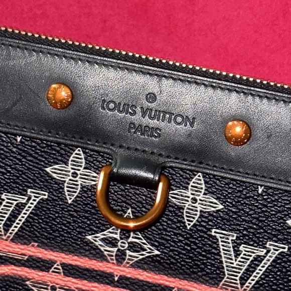 Louis Vuitton monogram ink upside down LV Apollo GM pochette pouch bag - Picture 4 of 16